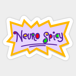 Neuro Spicy Sticker